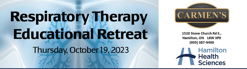 2023 Respiratory Therapy Retreat Header