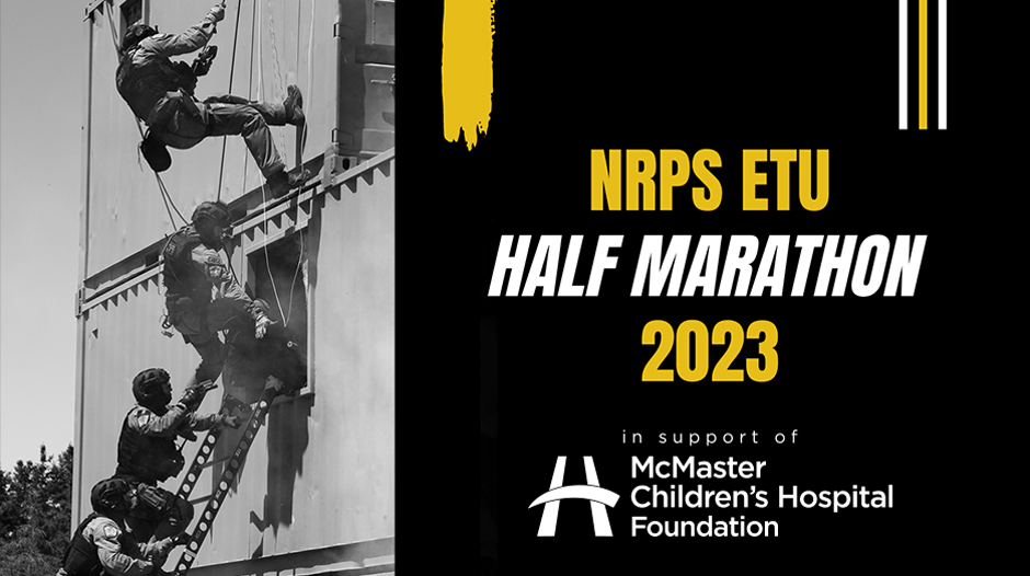 NRPS ETU Half Marathon 2023 in Support of McMaster Children's Hospital Foundation
